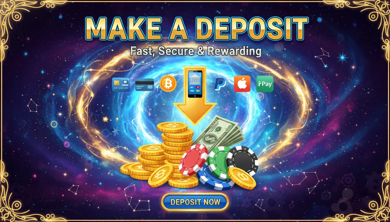 Sätt in pengar på Just spin casino