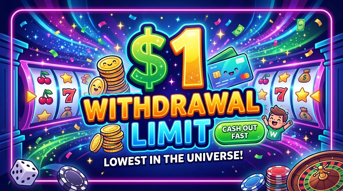 Just spin casino 1 kr uttag