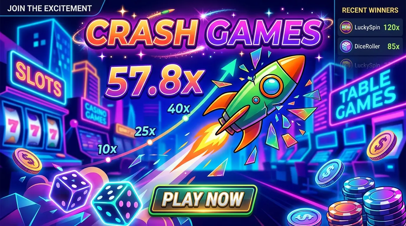 Crash games Just spin casino